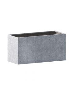 Vazo lulesh, Seperator, M, beton, gri, 90x29xH45 cm