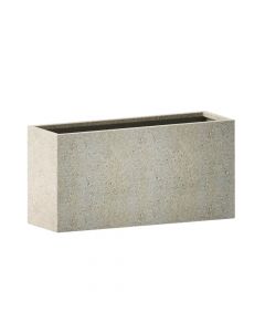 Vazo lulesh, Seperator, M, beton, krem, 90x29xH45 cm