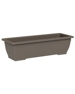 Flower pot, Nara, plastic, brown, 80 cm