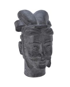 Decorative statue, magnesium oxide, grey, 24.5x21xH38.5 cm