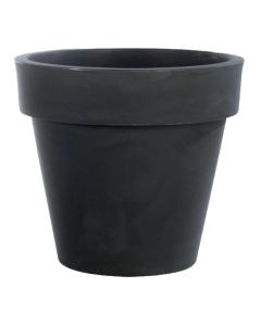 Vazo lulesh rrethore, Standard One, plastike, antrasit, Ø120xH108 cm