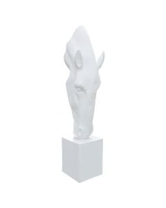 Flower pot, acrylic, white, 50x205 cm
