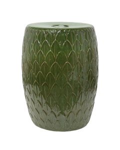 Stol, qeramike, jeshile, 37x37x49 cm