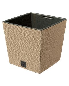 Flower pot, Furu Eco, plastic, natural, 24xH24 cm