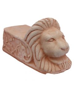 Potfeet, Lion, ceramic, terracotta, 22x12.5xH11 cm