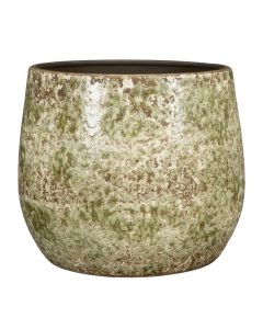 Flower pot, Antica, ceramic, green, Ø38xH31 cm