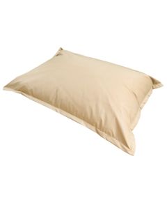 Pupë, poliestër, kundra ujit, mbushje polisteroli, bezhë, 140x180xH25 cm