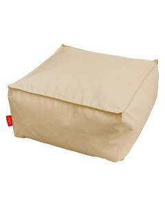 Pupë, poliestër, kundra ujit, mbushje polisteroli, bezhë, 60x60xH30 cm