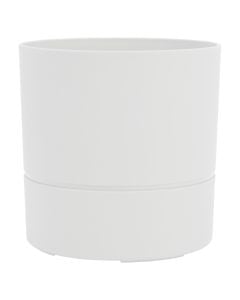 Flower pot, plastic, Ivory, ø30 cm