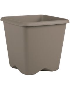 Flower pot, plastic, taupe, Ø40xH40 cm