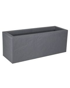 Flower pot, plastic, limenstone, 99.5x39xH43cm