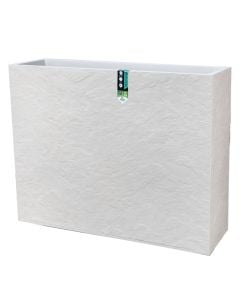 Flower pot, plastic, limenstone, 99.5 x 29.5 x H78.5cm