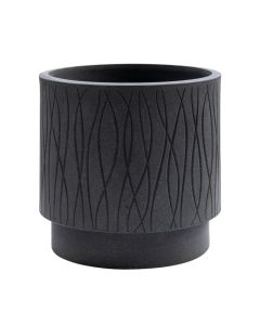 Flower pot, plastic, ardesia, Ø29xH28 cm