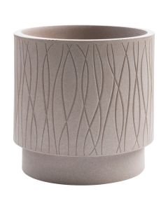 Flower pot, plastic, havana, Ø39xH39 cm