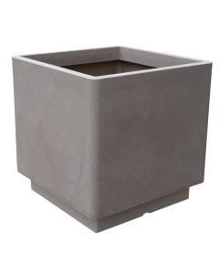 Flower pot, plastic, havana, 39x39xH39 cm