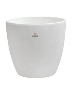 Flower pot, ceramic, soft wool, 28x28xH25 cm