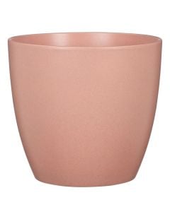 Flower pot, ceramic, dusty rose