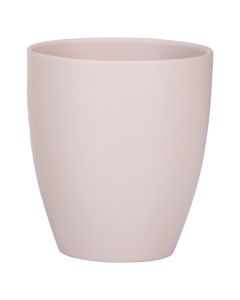 Flower pot, ceramic, powder rose, ø13xH15 cm