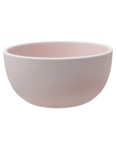 Flower pot, ceramic, powder rose, H20 cm