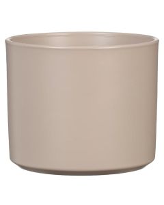 Flower pot, ceramic, taupe, Dia.27.8xH25.8