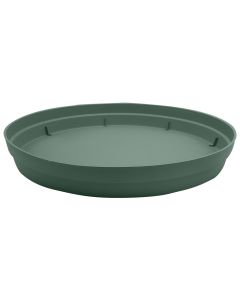 Pjatë për vazo lulesh, plastike, jeshile, Ø54 cm