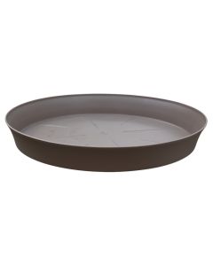 Flower pot saucer, plastic, dark beige, Dia.34xH4.4 cm