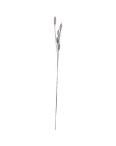 Decorative crystal spray, metal and acrylic, pink, H70-90 cm