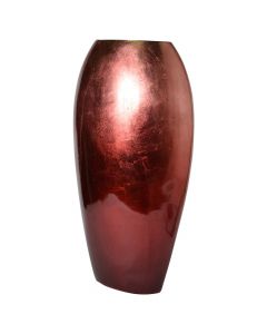 Vazo dekorative, PINK GOLD, qeramike, rozë, 27.5x14.5xH56.5 cm