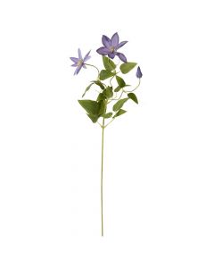 Artificial flower, plastic, purple/green, H68 cm