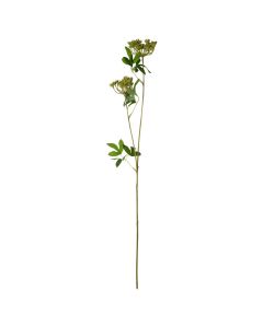Artificial flower, plastic, green, H96 cm