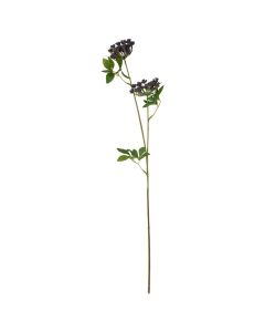Artificial flower, plastic, green, H96 cm