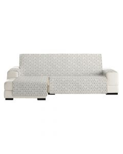 Chaise longue cover, left, NORDIC EXTRA, 100% polyester, beige, 75x100x290 cm