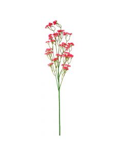 Artificial flower, plastic, pink/green, H72 cm