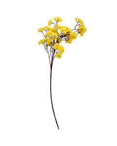 Lule artificiale, plastike, verdhë, H60 cm