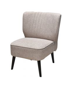 Sofa, single, textile upholstery, beige, 66x79xH84 cm