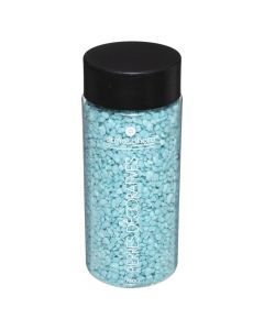 Decorative stone, turquoise, in bottle, 750 gr, Ø6.5 xH16 cm