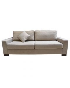 Sofa, 3-seater, ECO, textile upholstery, beige