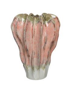 Vazo dekorative, guri, shumëngjyrëshe, Ø27.5xH37 cm