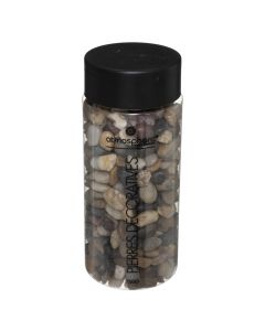 Gurë dekorativ, në shishe, 750 ml, gur, shumëngjyrësh, 6.5xH16cm