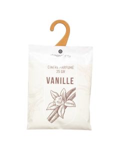 Aromatik për dollap rrobash, Vanilla, e bardhë, 3x25 gr