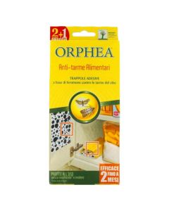 Sticky labels, Orphea, against pantry moth, 2+1 pieces