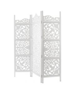 Room screen divider, Ayden, mdf, white, 153xH183 cm