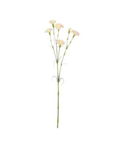 Artificial flower, Carnation, plastic, pink, 66 cm