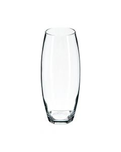 Decorative vase, Flora, felt, transparent, D.11xH26.1 cm