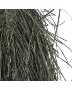 Wall decoration, wood, green, H30 x W24 cm