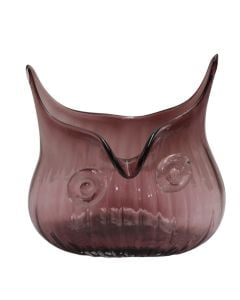 Vazo dekorative, xham, e kuqe