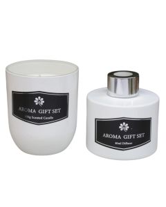 Air freshener, glass/oil/polyester, black, 7×8 cm