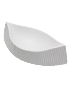 Decorative object, porcelain, white, 37x12.5xH18 cm