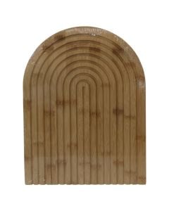 Wall decorater, wood, natural wood, 32x24 cm