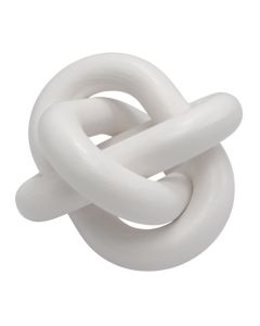 Decorative object, resine, white